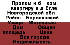 Пролом н/б 1 ком.квартиру в д.Егла Новгородской обл. › Район ­ Боровичский › Улица ­ Мстинская › Дом ­ 42 › Общая площадь ­ 30 › Цена ­ 250 - Все города Недвижимость » Квартиры продажа   . Крым,Красногвардейское